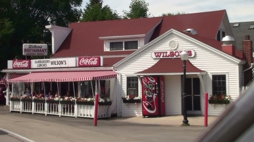  Wilson's Ice Cream 商店 in Doorcounty WI