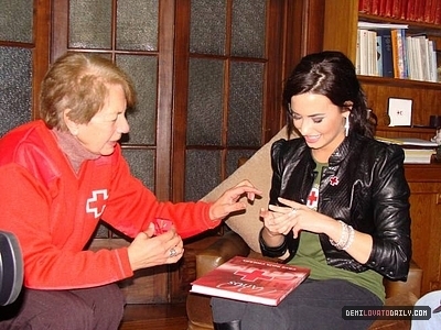  MAY 22ND - Visits Red Cross in Chile