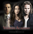 Adrian, Rose and Dimitri - vampire-academy fan art