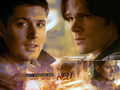 supernatural - I don't want to die wallpaper