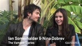 Ian & Nina's CW Source Interview  - the-vampire-diaries-tv-show photo