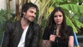 Ian & Nina's CW Source Interview  - the-vampire-diaries-tv-show photo