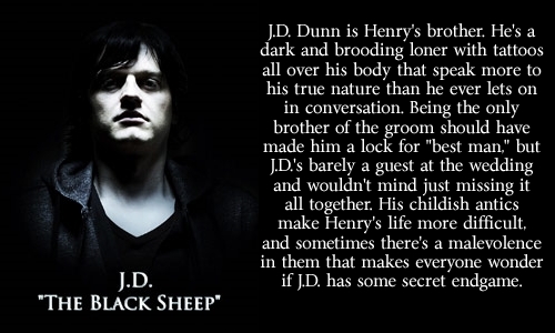 JD:  The Black Sheep