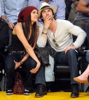  Nina & Ian @ LA Lakers Game
