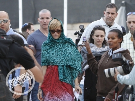  Rihanna in Jerusalem - May 28, 2010