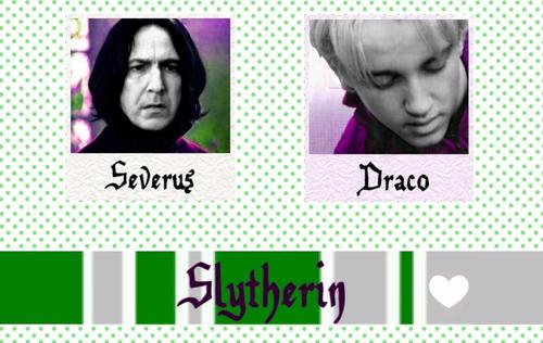  Slytherin House Pride: Draco Malfoy & Severus Snape