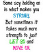 Strength - advice icon