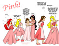 pink princesses - disney-princess photo