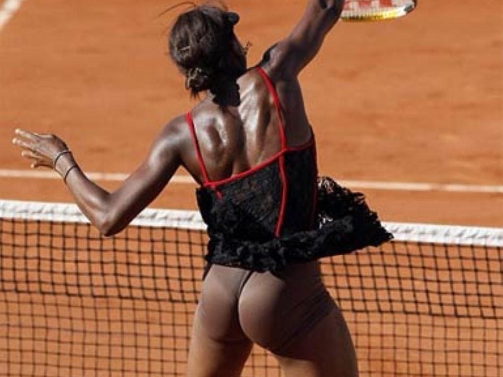 Photo of venus williams tong for fans of Tennis. 