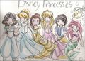 Anime Princess - disney-princess fan art