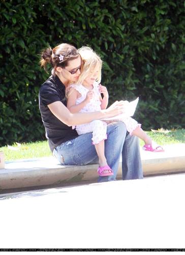  Jen and viola out for a walk!