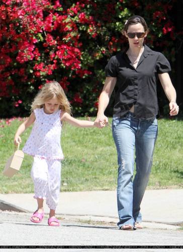  Jen and tolet, violet out for a walk!