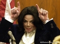 Michael at the court - michael-jackson photo
