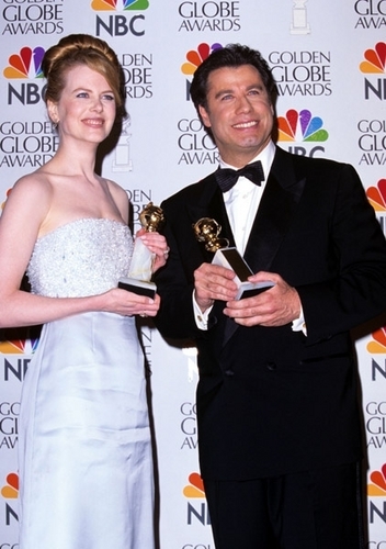  Nicole Kidman and John Travolta Golden Globes 1996