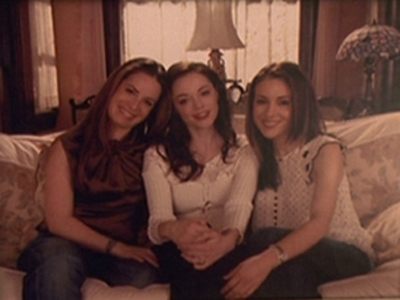  On set of Charmed