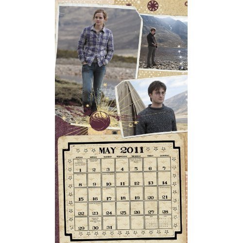 harry potter 2011 calendar april. Deathly Hallows 2011 Calendar