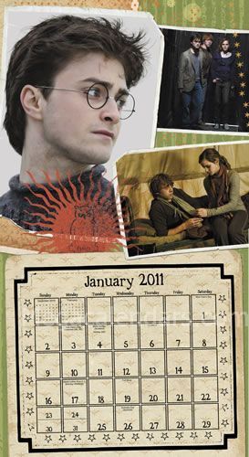 Deathly Hallows 2011 Calendar