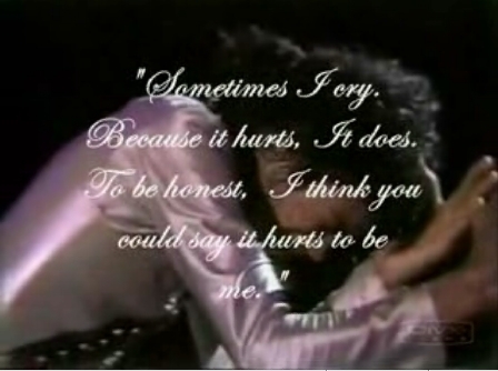  Don't cry Michael...
