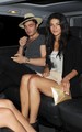 Ed Westwick and Jessica Szohr out together at the Soho Hotel (June 2) - celebrity-couples photo
