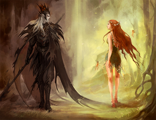 Hades and Persephone - the-olympians Fan Art