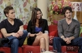Ian,Paul and Nina on The Morning Show (2/6/2010) - the-vampire-diaries photo