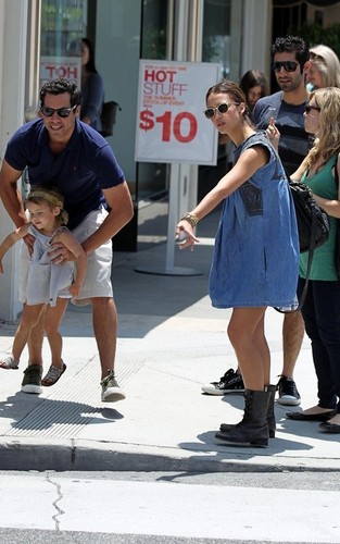  Jessica & Family out in Beverly Hills