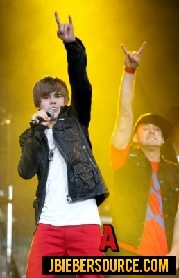  Justin Bieber performed at summertime ball