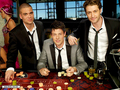 Mark, Cory & Mattew Casino Night - glee photo