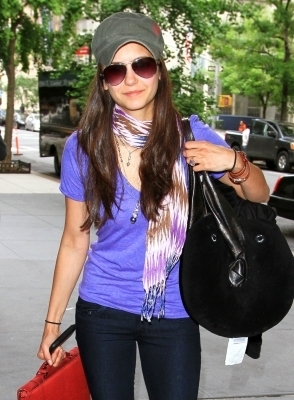  Nina Dobrev out and about in NYC