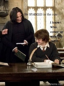  Snape has no Sympathy for Twilight