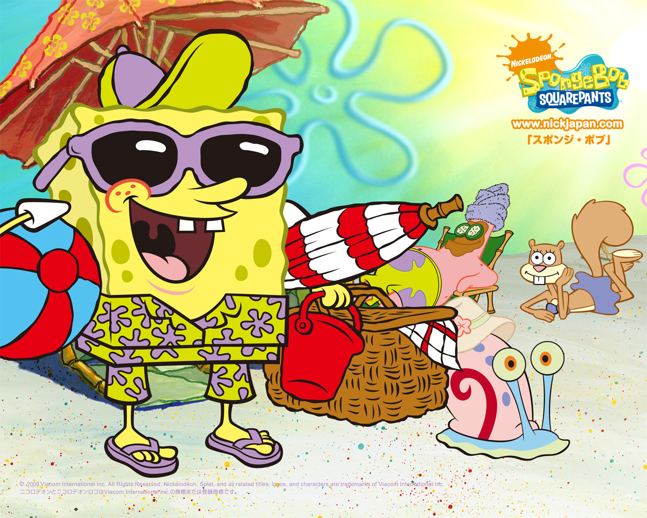 Download this Spongebob Squarepants Summer picture