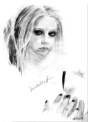 Skin  on Avril Drawings   Under My Skin Fan Art  12742775    Fanpop Fanclubs