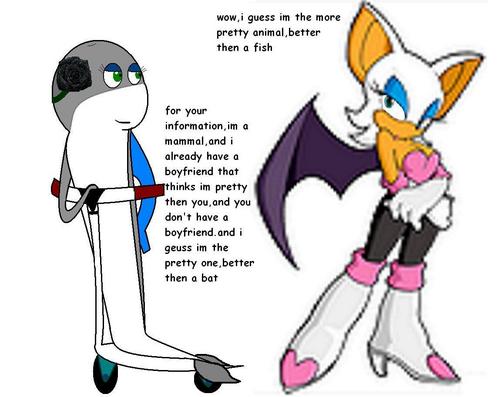  rouge thinks shes better then me but im better then her