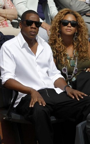  Beyoncé and Jay Z at the French Open (June 6)