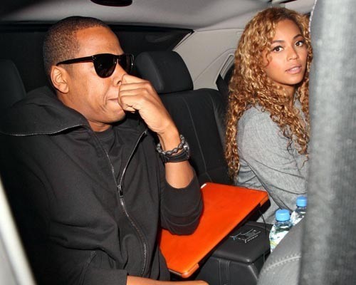  Beyonce and Jay Z out in London (June 8)