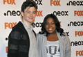 Chris Colfer and Amber Riley Promote 'Glee' in Spain - glee photo