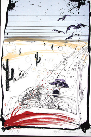Ralph Steadman illustration - Fear and Loathing in Las Vegas Photo  (12887670) - Fanpop