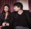 You don`t need to say you are in love, it`s obvious! - ian-somerhalder-and-nina-dobrev fan art