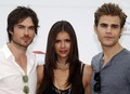 Ian,Nina and Paul@Monte Carlo - the-vampire-diaries-tv-show photo