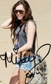 Miley Cyrus Autographed Pics - hannah-montana photo