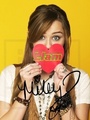 Miley Cyrus Autographed pics - hannah-montana photo