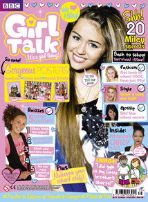  Miley on the cover
