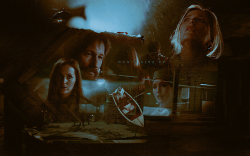 Mulder and Scully wallpapers
