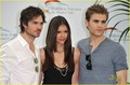Nina,Paul and Ian@ the 2010 Monte Carlo Television Festival  - the-vampire-diaries-tv-show photo