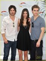 Nina,Paul and Ian@ the 2010 Monte Carlo Television Festival  - the-vampire-diaries-tv-show photo