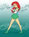 Sailor Ariel! - disney-princess fan art