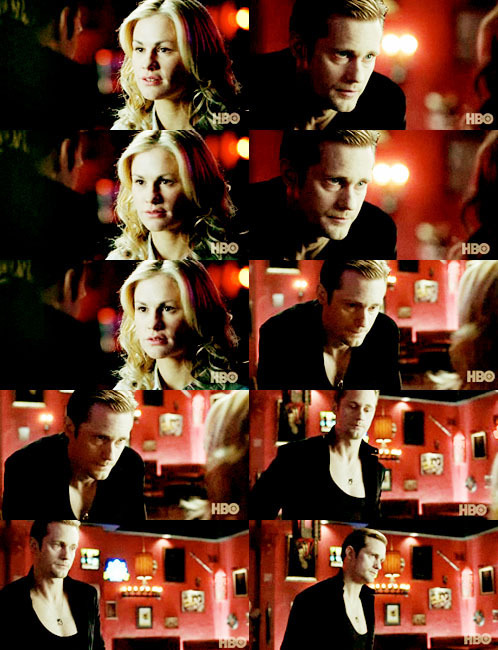 true blood eric and sookie kiss. girlfriend TRUE BLOOD ERIC AND