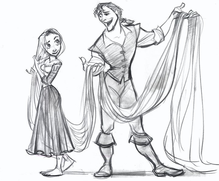 disney coloring pages tangled. Tangled Concept Art - Disney