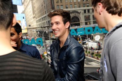  June 10, 2010 - Big Time Rush Performs in NYC's Time Square - Backstage