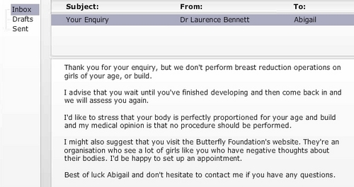  Abigail's Email!